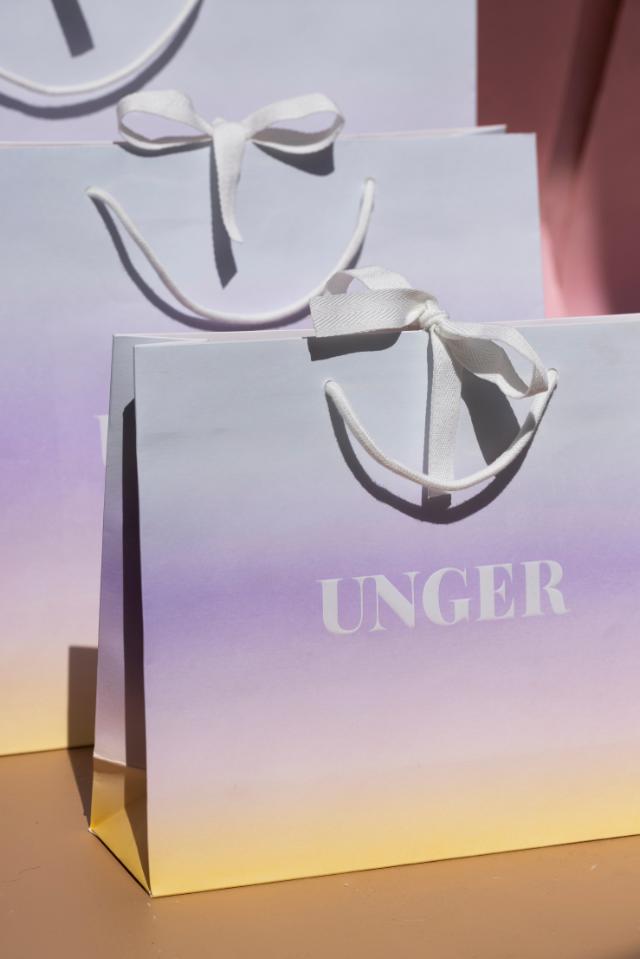 Luxustaschen von Embacollage und Unger sind personalisiert