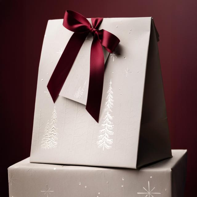 Weihnachtsgeschenktüten - Embacollage